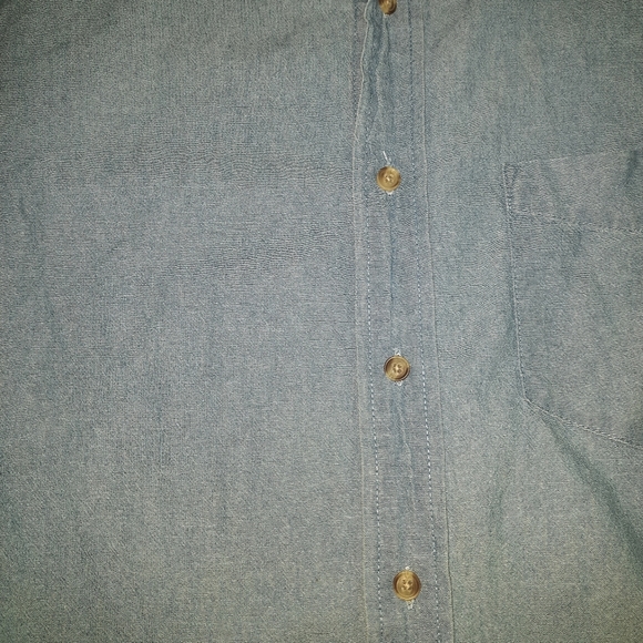 🌞Denim crop shirt - Picture 3 of 6